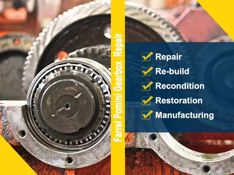 Farrel Pomini Gearbox repair